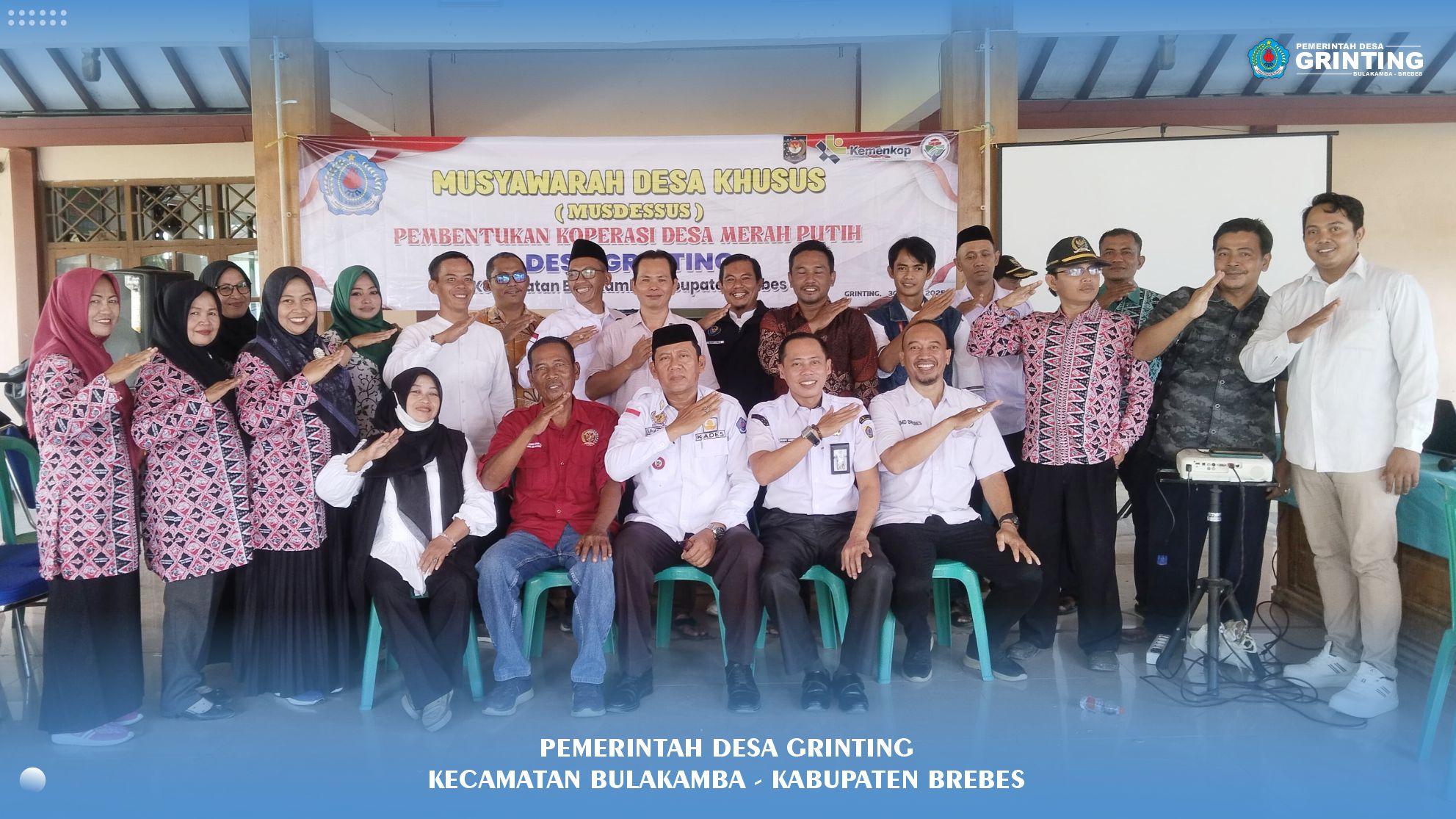 Desa Grinting Bentuk Koperasi Desa Merah Putih, Dukung Program Nasional Swasembada Pangan 5