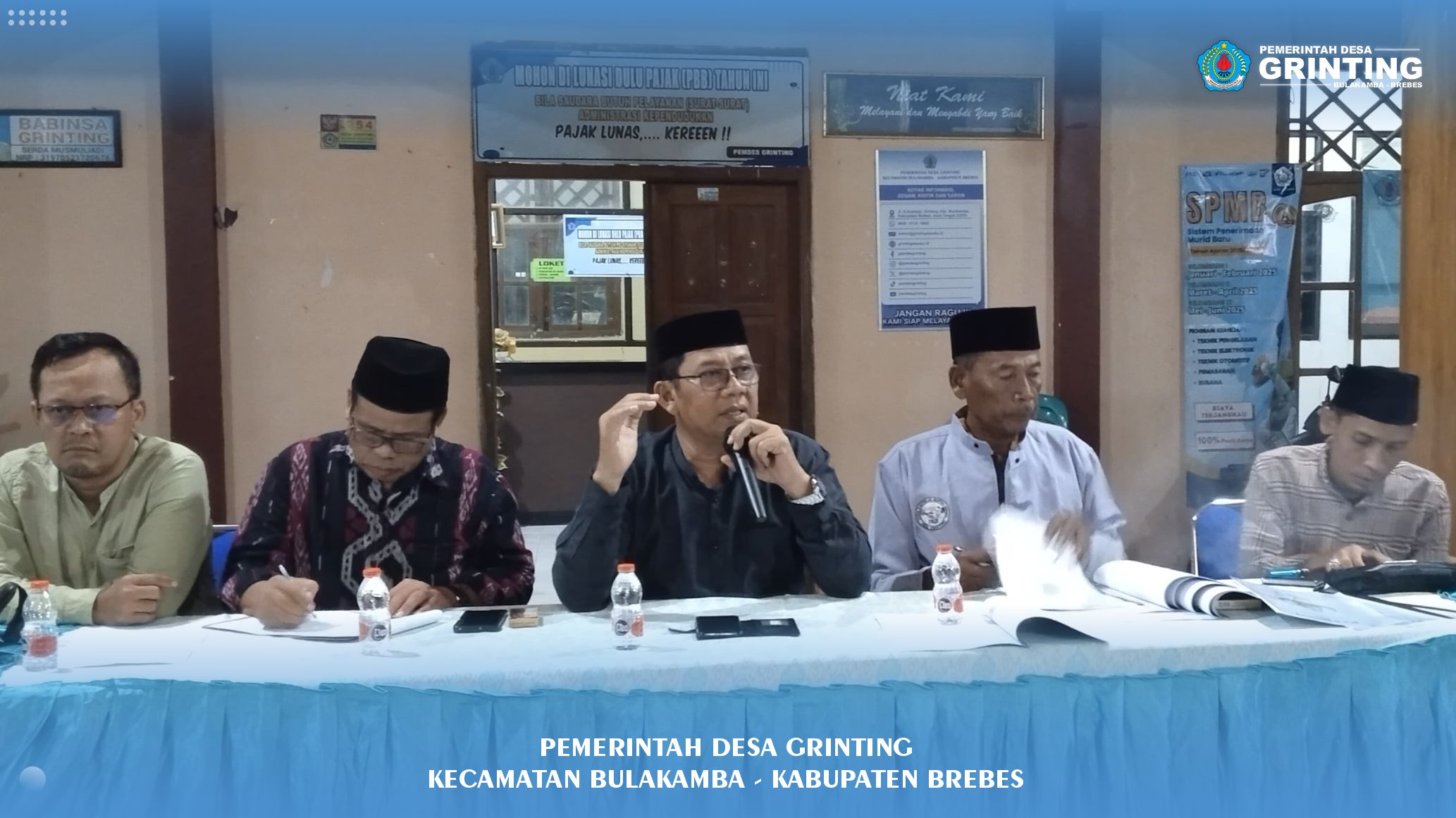 Desa Grinting Gelar Rapat Pemilihan Ketua Kegiatan Sedekah Laut, Sedekah Bumi, dan HUT RI ke-80 Tahun 2025 3