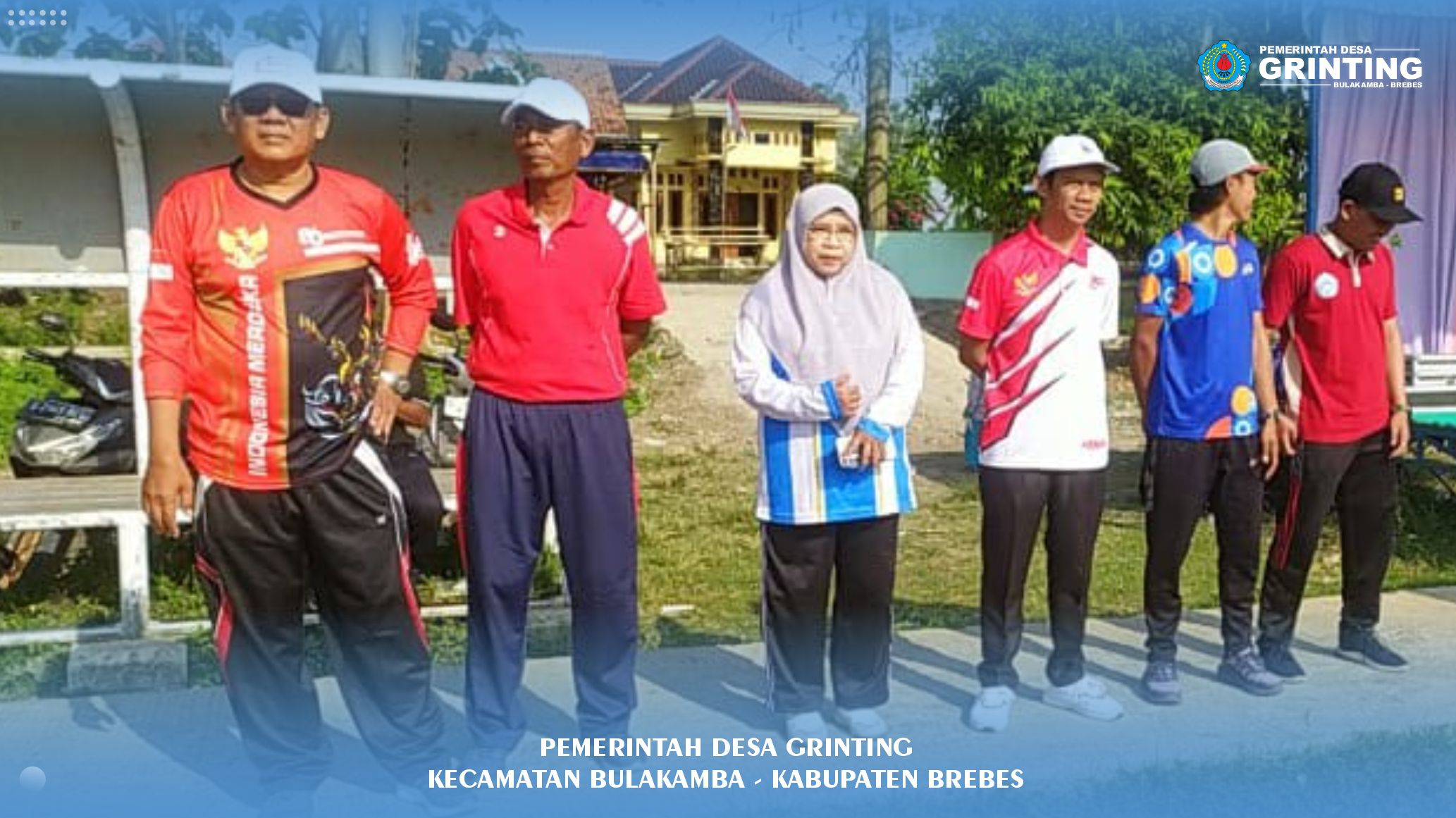Semarak Hari Olahraga Nasional, Warga Desa Grinting Tumpah Ruah Ikuti Senam Bersama 2