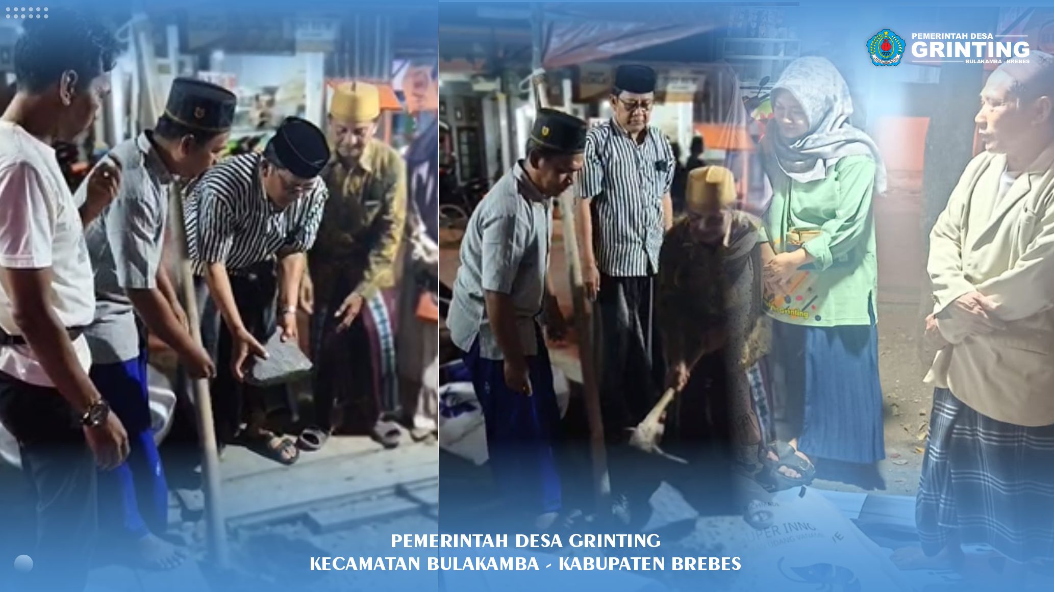peletakan batu pertama pkbm grinting 3